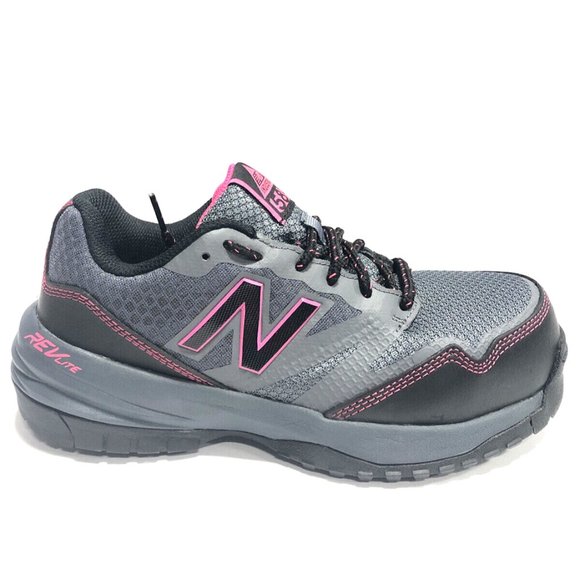 New Balance Shoes - New Balance Women’s 589V1, Gray/Pink Athletic Work Sneakers, Size 6M.